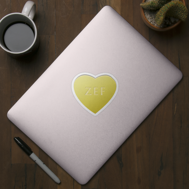 Zef Candy Heart - Lemon by LozMac